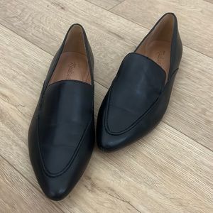 Madewell The Frances Skimmer loafer in leather black